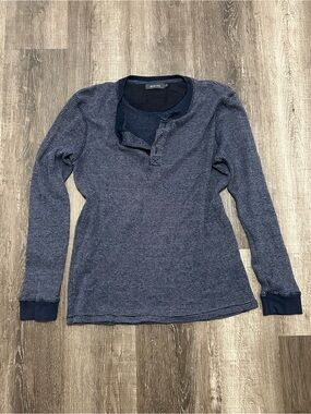 Michael Stars waffle knit henley
